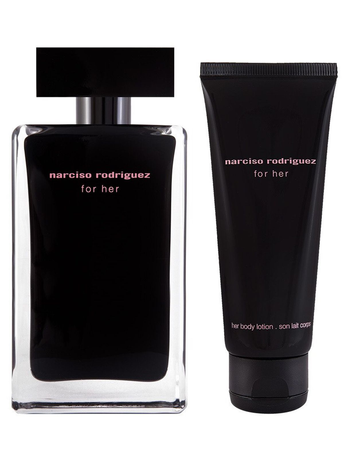 Narciso Rodriguez For Her Edt 100 Ml body Lotion 75ml