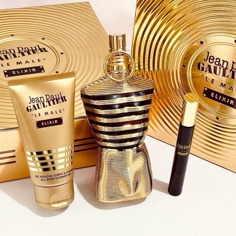 Jean Paul Gaultier Le Male Elixir Set Edp 125ml+edp 10ml+s/g 75m