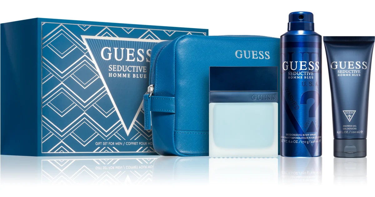 Guess Seductive Homme Blue Set Edt 100ml deo 226ml s g 100ml