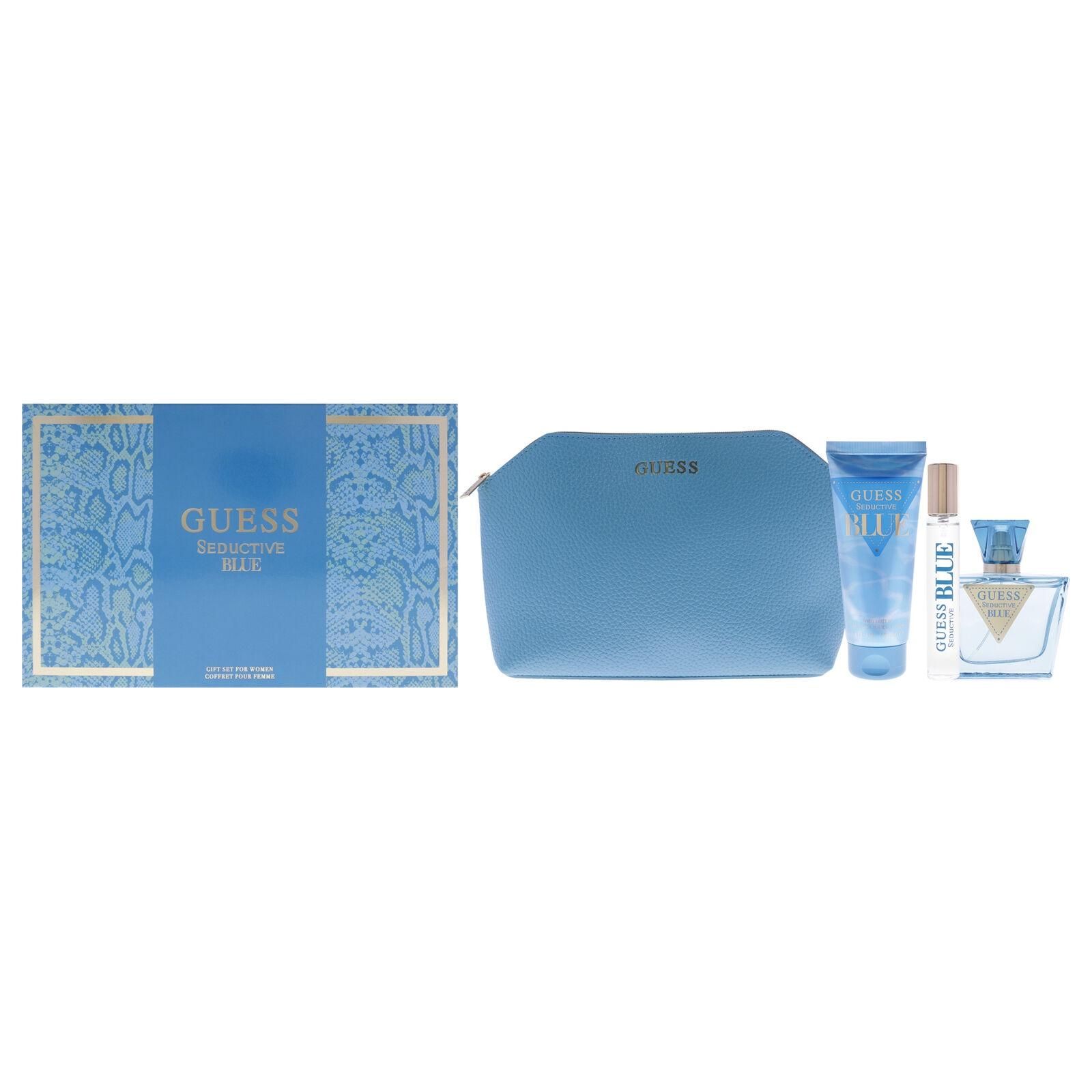 Guess Seductive Blue Set Edt 75 Ml edt 15 Ml b l 100 Ml