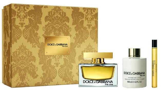Dolce Gabbana The One Gift Set (EDP 75 Ml Body Lotion 100 Ml Shower Gel  100ml) 