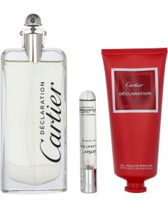 Cartier Declaration Set Edt 100ml+edt 10ml+s/g 100ml