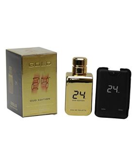 24 Gold Oud Edition Set Edt I00ml + Edt 20ml  