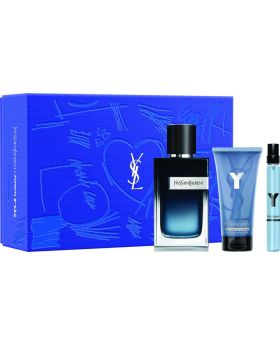 Ysl Y Men's Set Edp 100ml+edp 10ml+ S/g 50ml