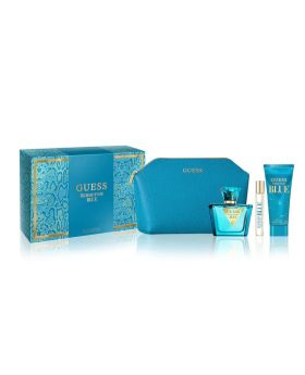 Guess Seductive Blue Edt 75ml + 15ml + B/l 100ml+ Pouch
