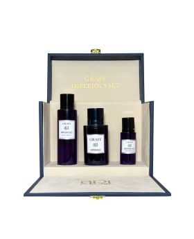 Graff Art Perfume Imperious  Set Edp 80ml+hair Mist 30ml+body Spray 100ml