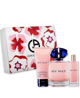 Giorgio Armani My Way Set Edp 90ml+edp 15ml+b/l 50ml