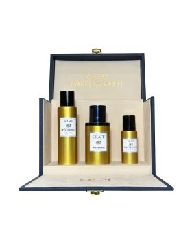 Graff Art Perfume Mysterious Set Edp 80ml+hair Mist 30ml+body Spray 100ml