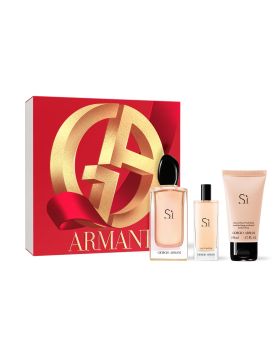 Giorgio Armani Si Set Edp 100ml+ Edp 15ml+ B/l 50ml