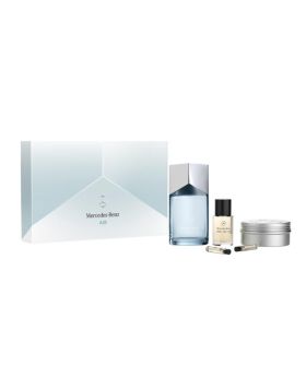 Mercedes Benz Air Set Edp 100ml+land&sea Edp 1.5ml+beard Oil 30ml+s/g 110gm